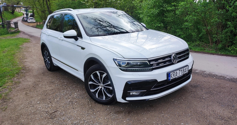 Volkswagen Tiguan cena 108900 przebieg: 180000, rok produkcji 2019 z Kraków małe 379